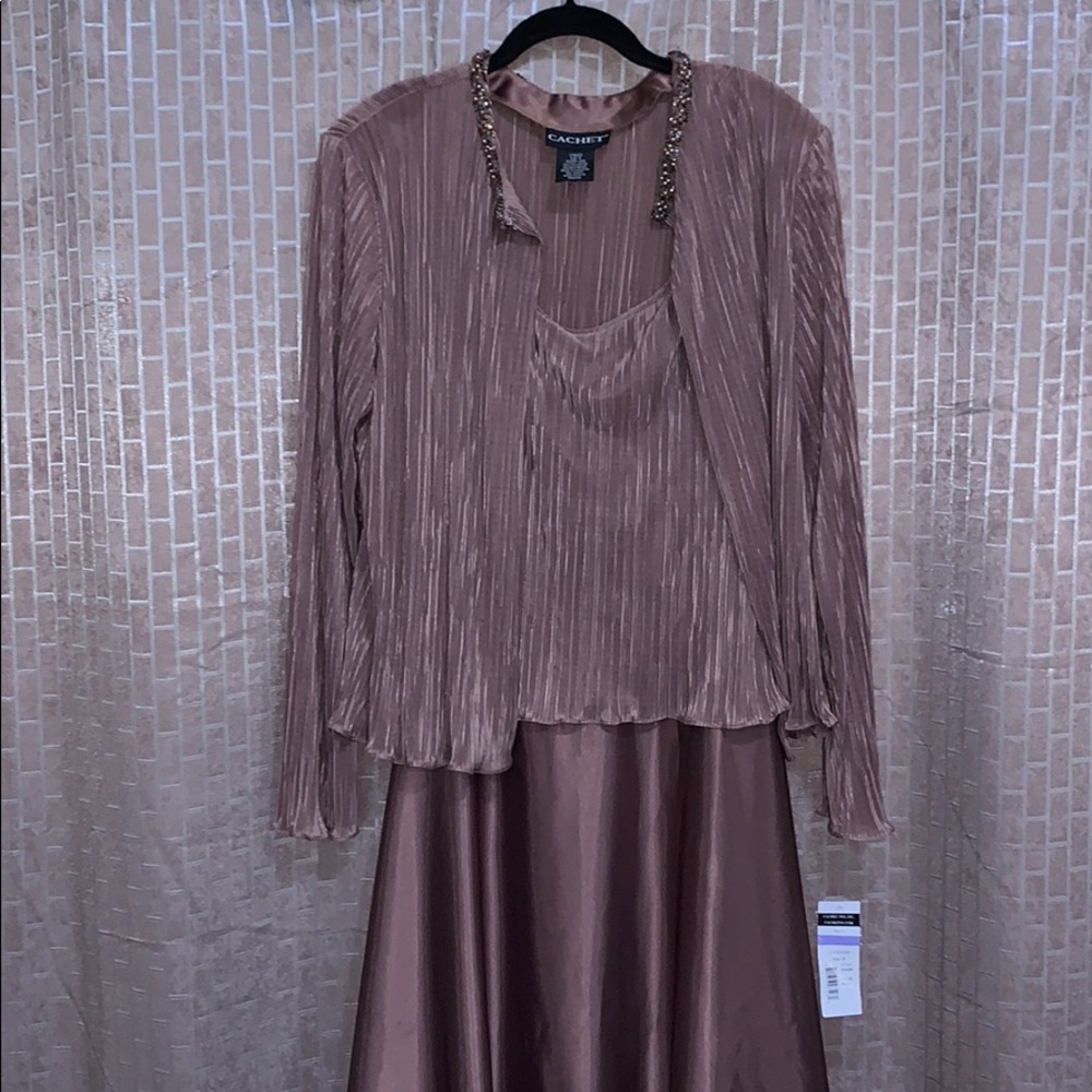 Cachet Mocha Gown